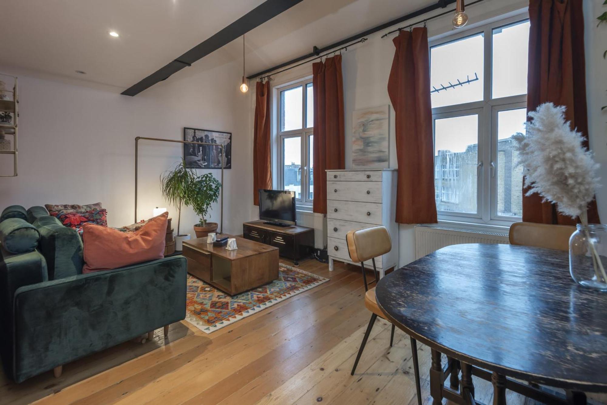 Heart Of Hackney Cosy 1Br London Loft Apt.アパートメント エクステリア 写真